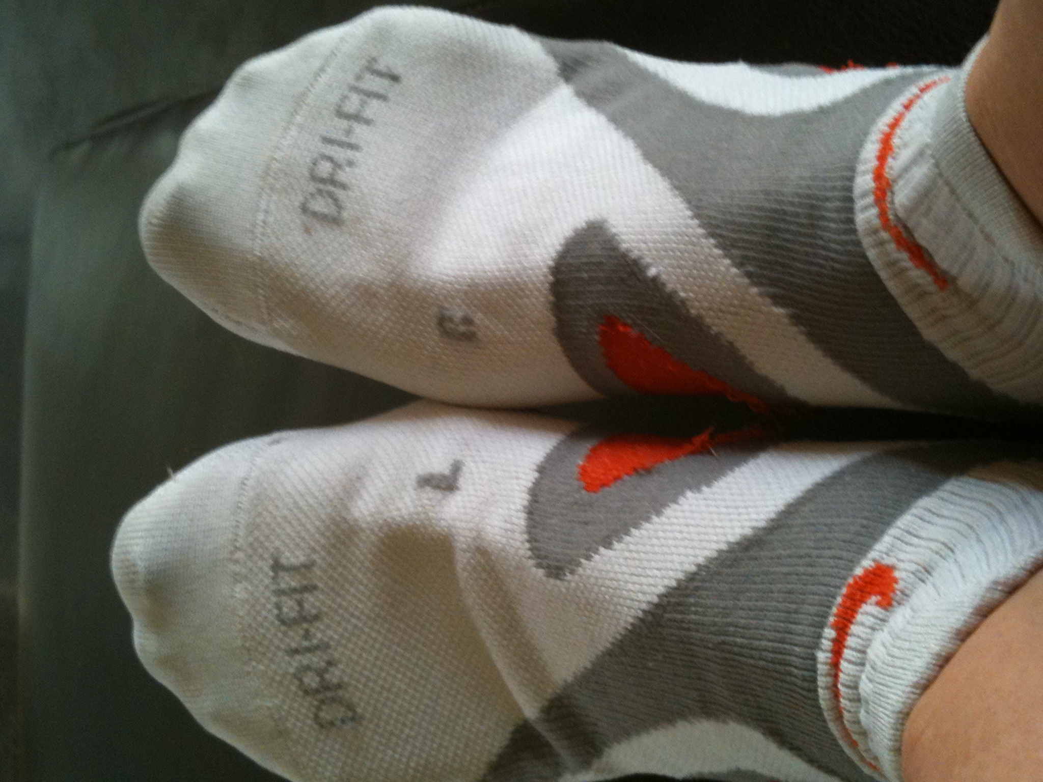 left and right socks nike